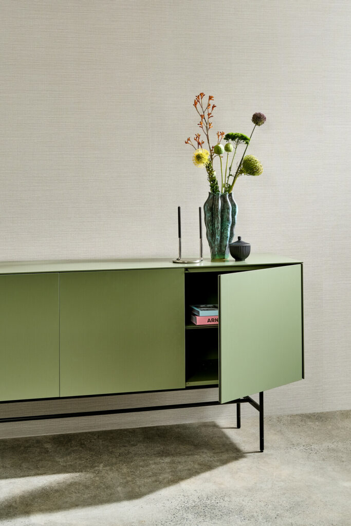 Arte Textura Marsh behang in kleur White Smoke (31501A) - Interieur impressie