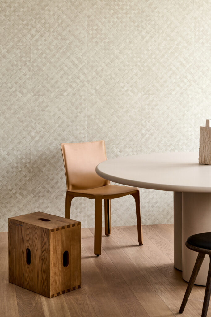 Arte Textura Pandan behang in kleur Sand (34101A) - Interieur impressie