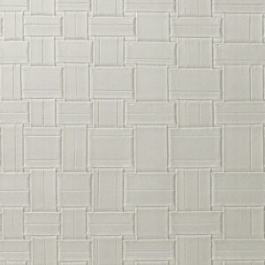 Arte Textura Weave behang in kleur Glazed White (31570A) - Product close-up