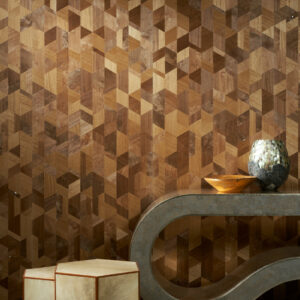 Arte Timber Formation behang in kleur 38203 (38203) - Interieur impressie