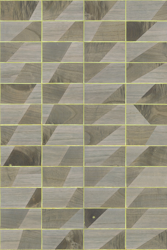 Arte Timber Trapeze behang in kleur 38213 (38213) - Product close-up