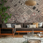 Arte Tribu Shoowa behang in kleur TRU29 (TRU29) - Interieur impressie