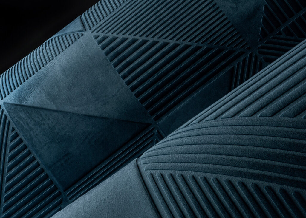 Arte Velveteen Tetra behang (87010) - Sfeerbeeld