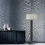 Arte Vertigo Moire behang in kleur 15003 (15003) - Interieur impressie