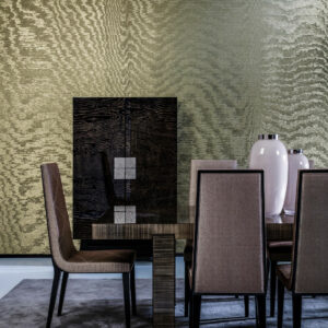 Arte Vertigo Moire behang in kleur 15006 (15006) - Interieur impressie