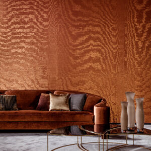 Arte Vertigo Moire behang in kleur 15012 (15012) - Interieur impressie