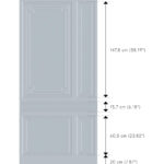 Arte Objet Grandeur behang in kleur Fog (44002) - Interieur impressie