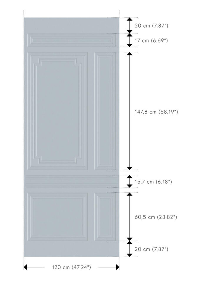 Arte Objet Grandeur behang in kleur Fog (44002) - Interieur impressie