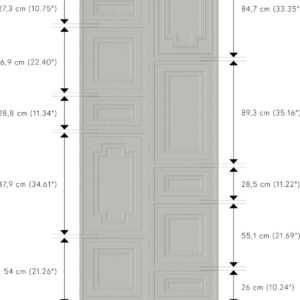 Arte Objet Manoir behang in kleur Feather (44021) - Interieur impressie
