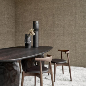 Arte Wild silk Katia silk behang in kleur Sandcastle (86500) - Interieur impressie