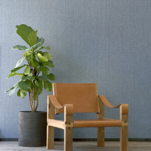 Arte Wildwalk Ferox behang in kleur Denim (28062) - Interieur impressie