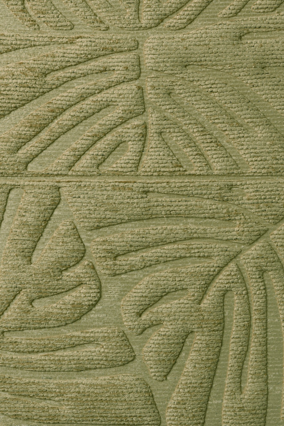Arte Yala Monstera behang in kleur Olive (43021) - Product close-up