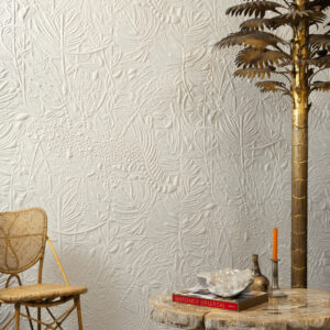 Arte Yala Panthera behang in kleur Bone (43001) - Interieur impressie