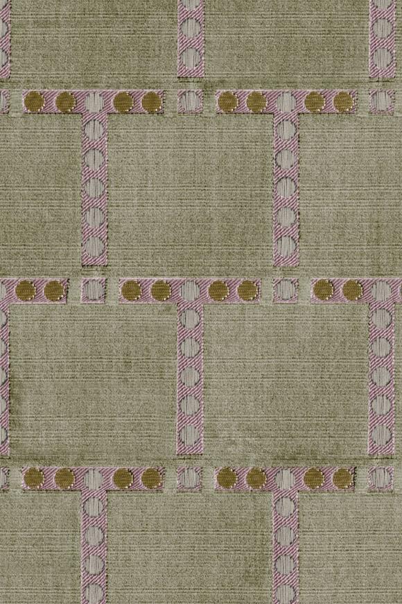 Arte Allures Cabochon behang in kleur Verdigris (29245) - Product close-up