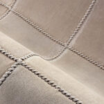 Arte Allures Reliure behang in kleur Greige (29210) - detail