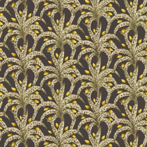 Afrika Damask 129-5019 is een verfijnde, eigentijdse interpretatie van het klassieke damastmotief