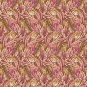 Cole & Son behang Cheetah Prowl 129-8045 in het roze