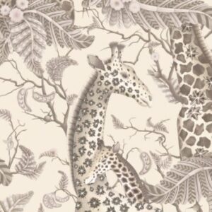 Cole and Son Royal Giraffe 129-3011 in de pebble kleur