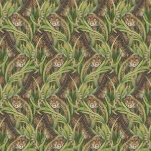 Cheetah Prowl groen goud tijger bahang van cole and son