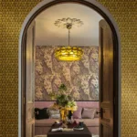 cole and son sfeer foto van het behang in goud