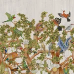 Cole and Son Ardmore Baobab Tree of Life Platinum 129/1001 behang Buningh