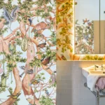 Sky Blue sfeer afbeelding van het cole and son behang