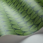 Leaf Green behang cole son detail,