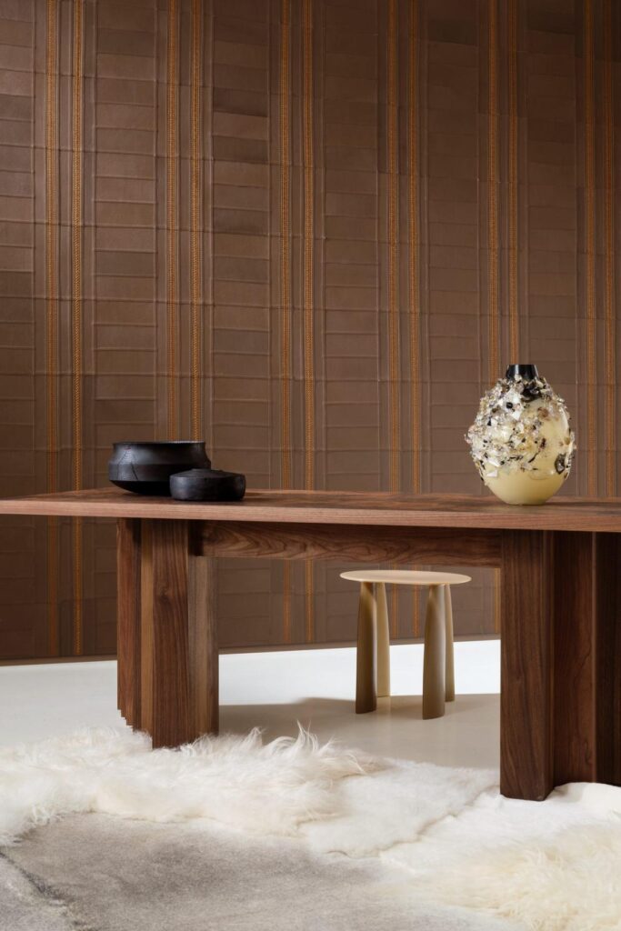 Arte Corium Gambison behang (27430) - Interieur impressie