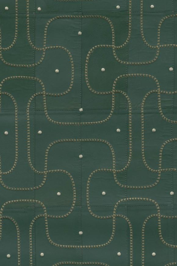 Arte Corium Jaseran behang in kleur Petrol (27440) - Product close-up