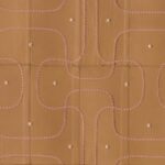 Arte Corium Jaseran behang in kleur Dark Amber (27441) - Product close-up