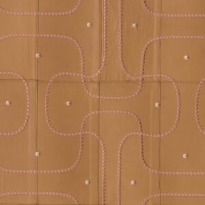 Arte Corium Jaseran behang in kleur Dark Amber (27441) - Product close-up