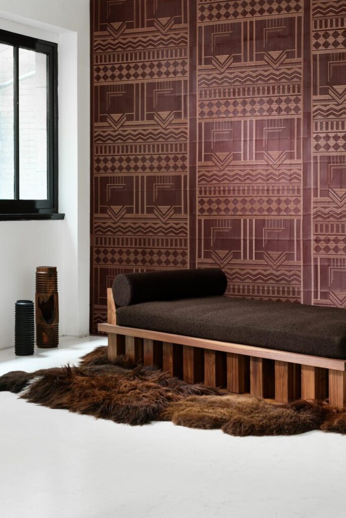 Arte Corium Palazzo behang in kleur Nightfall (27410) - Interieur impressie