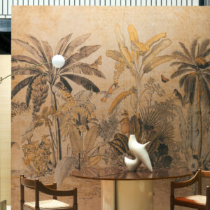 Arte Decors panoramiques Milk and honey behang in kleur Gold Storm (97631) - Interieur impressie