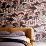 Arte Decors panoramiques Balata garden behang in kleur Chunky Chilli (97730) - Interieur impressie
