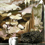 Arte Decors panoramiques Les songes toscans behang in kleur Moorland (97521) - Interieur impressie