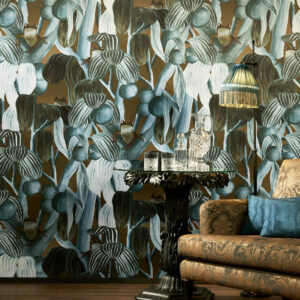 Arte Decors panoramiques Les grenouilles de chavroches behang in kleur Atlantic (97512) - Interieur impressie