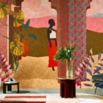 Arte Decors panoramiques Les mysteres de madagascar behang in kleur Marrakech (97530) - Interieur impressie