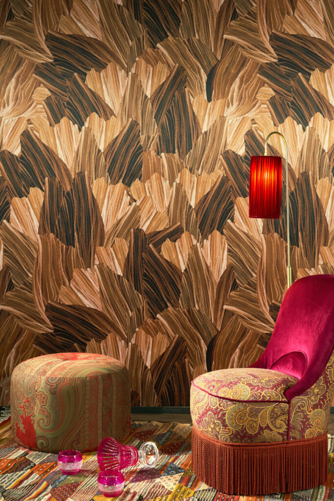 Arte Decors panoramiques Pavartina behang in kleur Fall (97562) - Interieur impressie