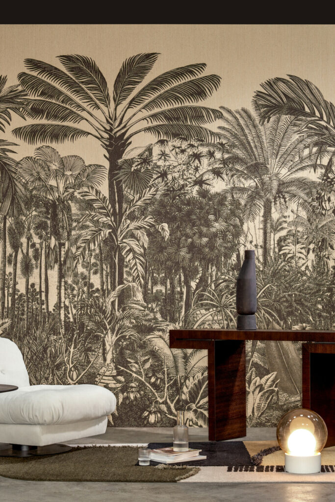 Arte Decors panoramiques Valle de vinales behang in kleur Black Magic (97710) - Interieur impressie
