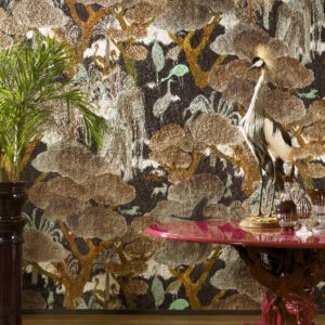 Arte Decors panoramiques Wonderwoods behang in kleur Cinnamon (97540) - Interieur impressie