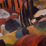 Arte Decors panoramiques Allombra dei cipressi behang (97500) - Sfeerbeeld