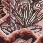 Arte Decors panoramiques Balata garden behang in kleur Chunky Chilli (97730) - Product close-up