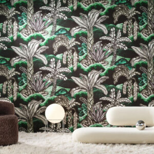 Arte Decors panoramiques Balata garden behang in kleur Chunky Mint (97731) - Interieur impressie