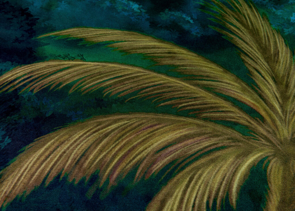 Arte Decors panoramiques Ciel tropical behang (97652) - Sfeerbeeld