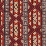 Arte Decors panoramiques Filigrana behang in kleur Pomodoro (97770) - Product close-up