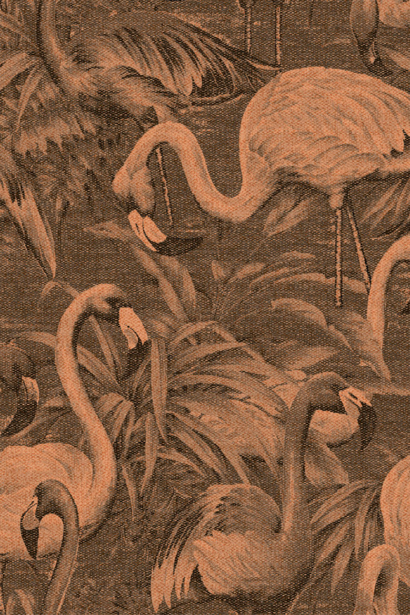 Arte Decors panoramiques Flamencos andinos behang in kleur Butterfly Weeds (97611) - Product close-up