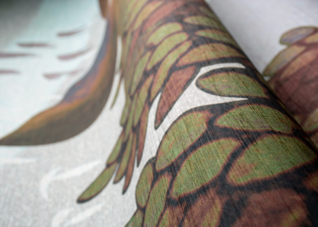 Arte Decors panoramiques Hills of sapa behang (97591) - Sfeerbeeld