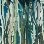 Arte Decors panoramiques Mangrove behang in kleur Blue Root (97740) - Product close-up