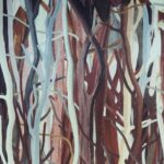 Arte Decors panoramiques Mangrove behang in kleur Coffee Root (97742) - Product close-up