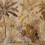 Arte Decors panoramiques Milk and honey behang in kleur Gold Storm (97631) - Product close-up